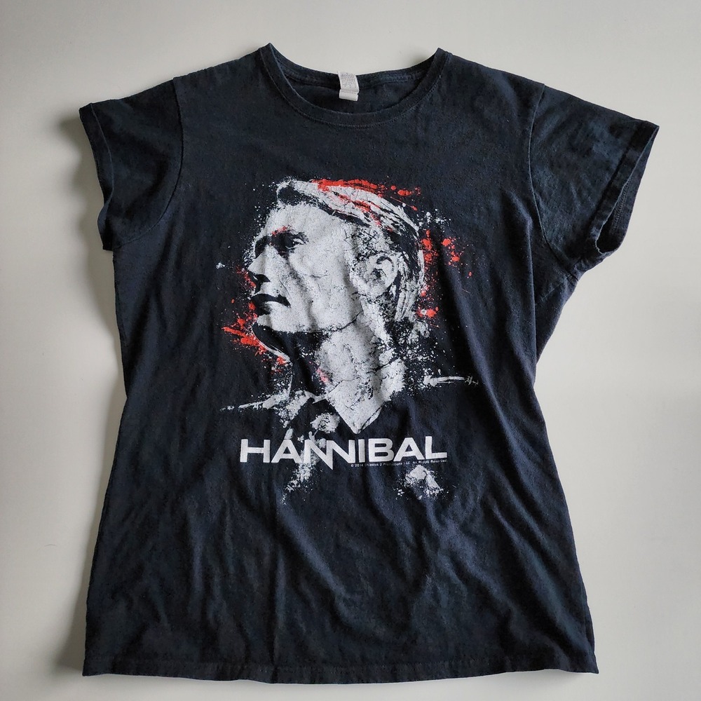 Hannibal TV Series T Shirt Mads Mikkelsen 2014‎ Chiswick 2 Productions Ladies XL